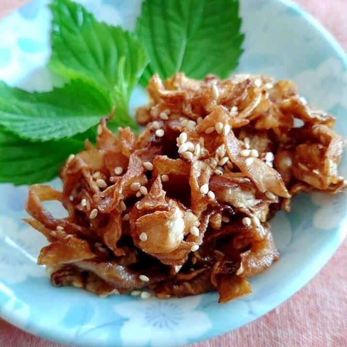 大根甜面醤炒め